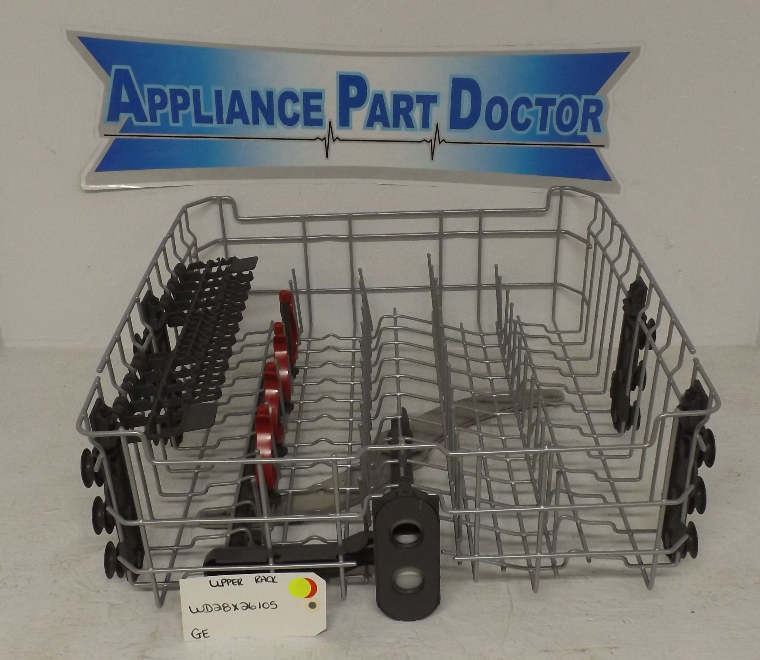 GE DISHWASHER WD28X26105 UPPER RACK (USED) GE DISHWASHER WD28X26105 UPPER RACK (USED)